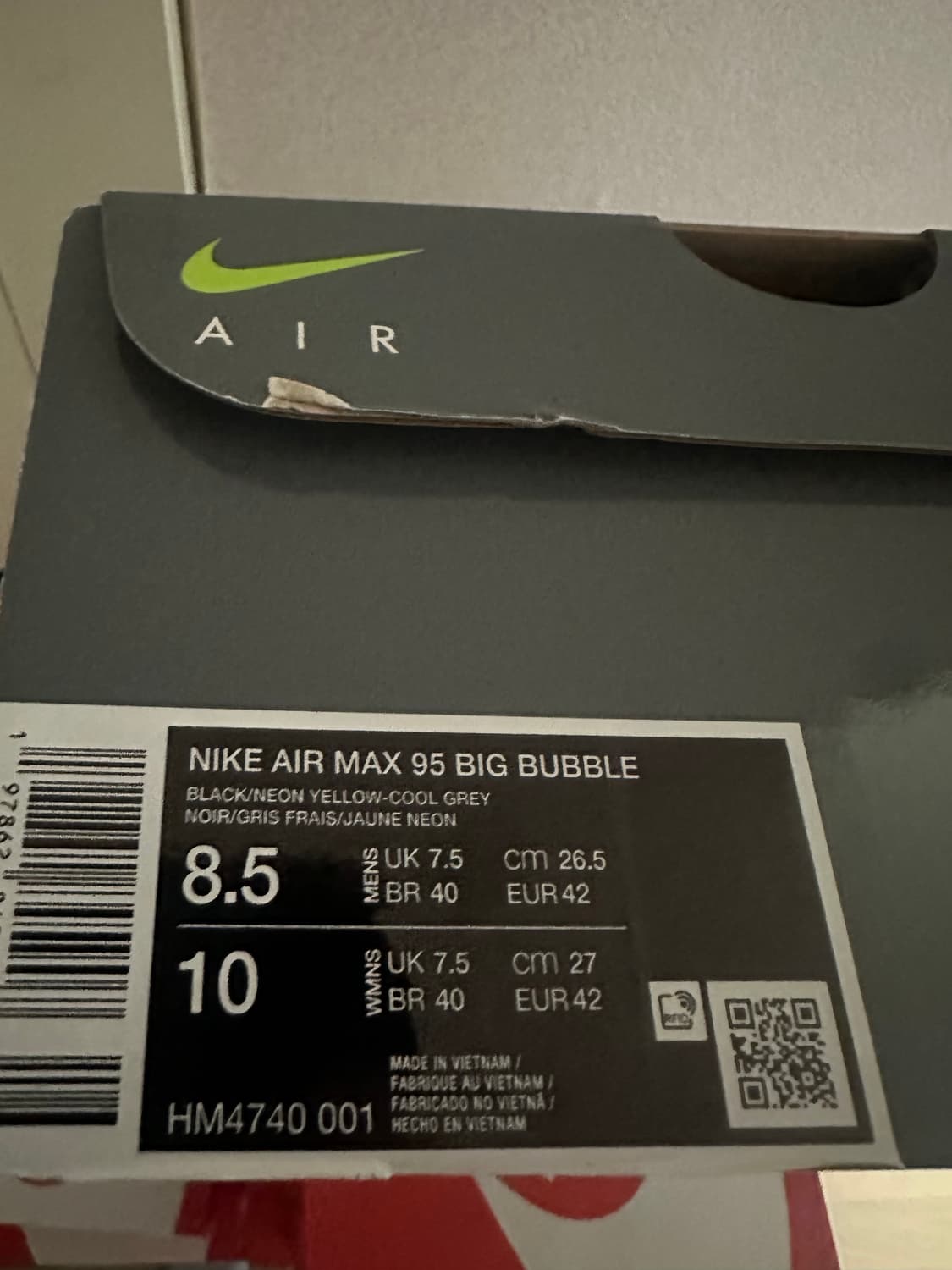 나이키 에어맥스 95 OG 네온 상품이미지2