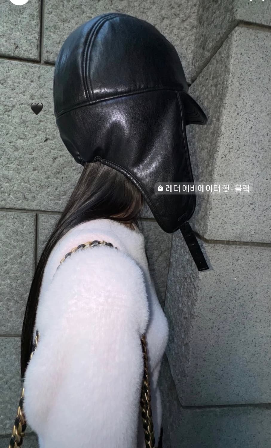 새상품) 드래곤블루스 레더 에비에이터 햇 트루퍼햇 가죽 귀달이 모자리 상품이미지2