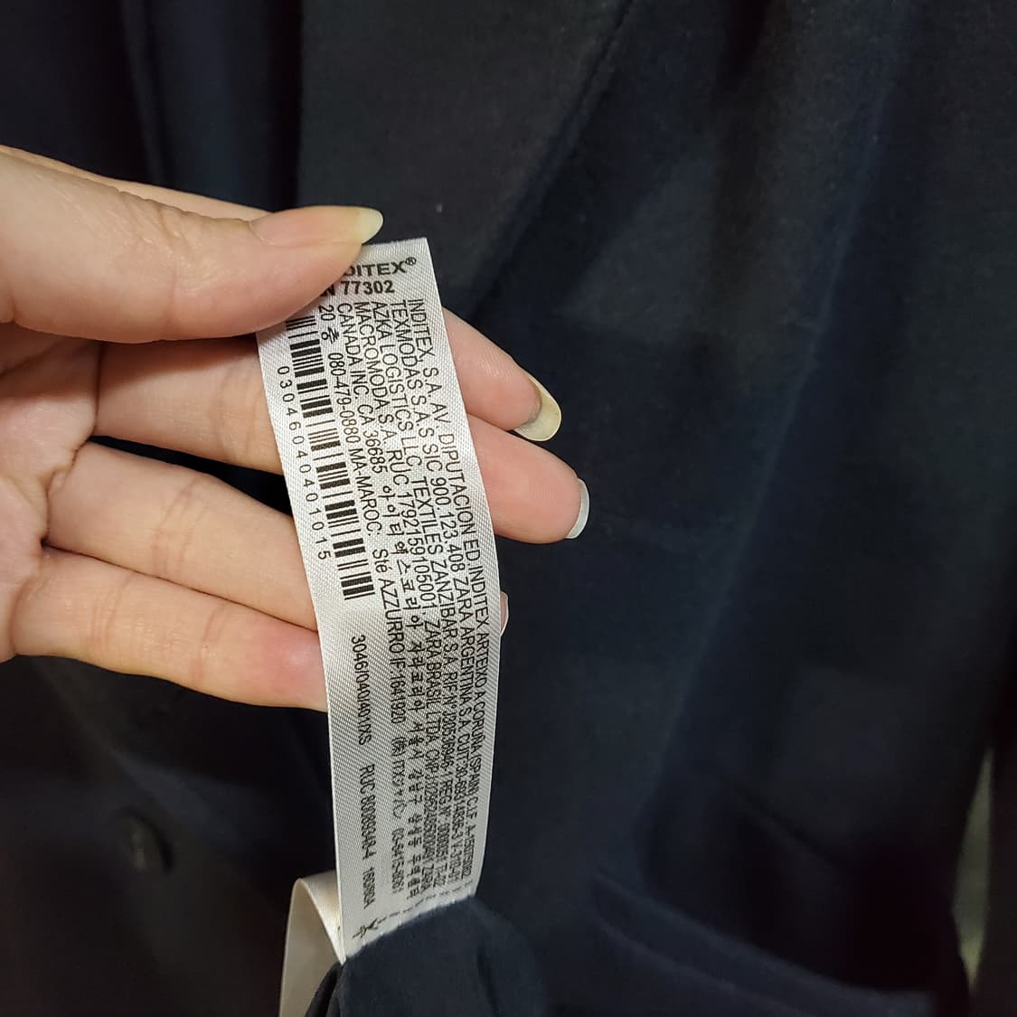 자라 더블 브레스티드  울 블렌드  코트  상품이미지6