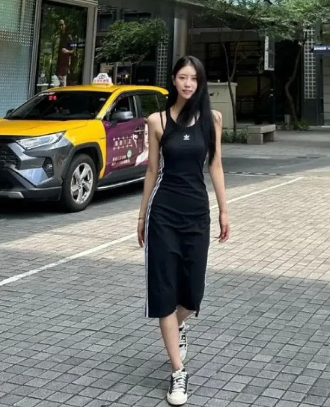 아디다스 클래식 3s 롱 탱크 드레스  상품이미지1