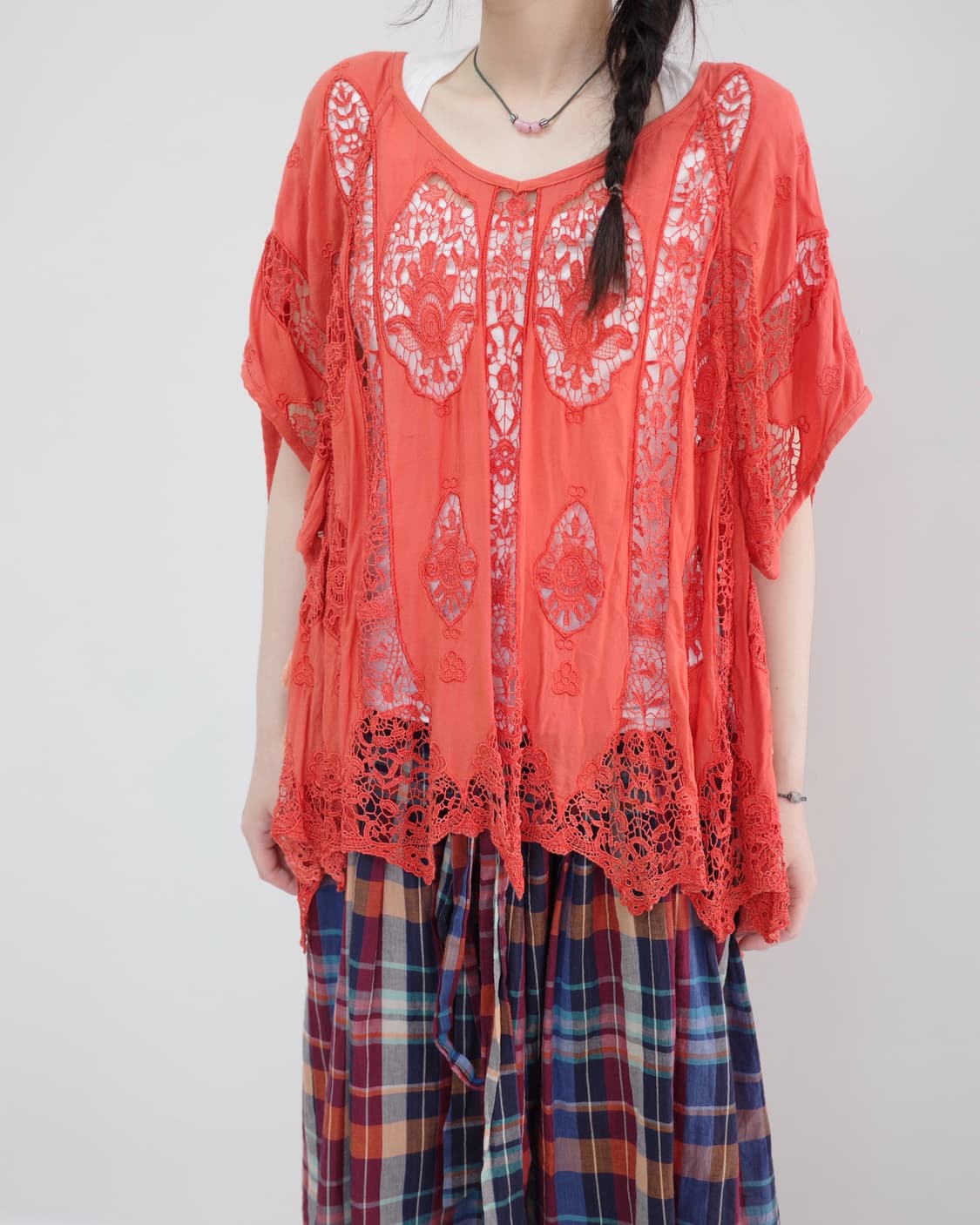as know as de base orange blouse 상품이미지4