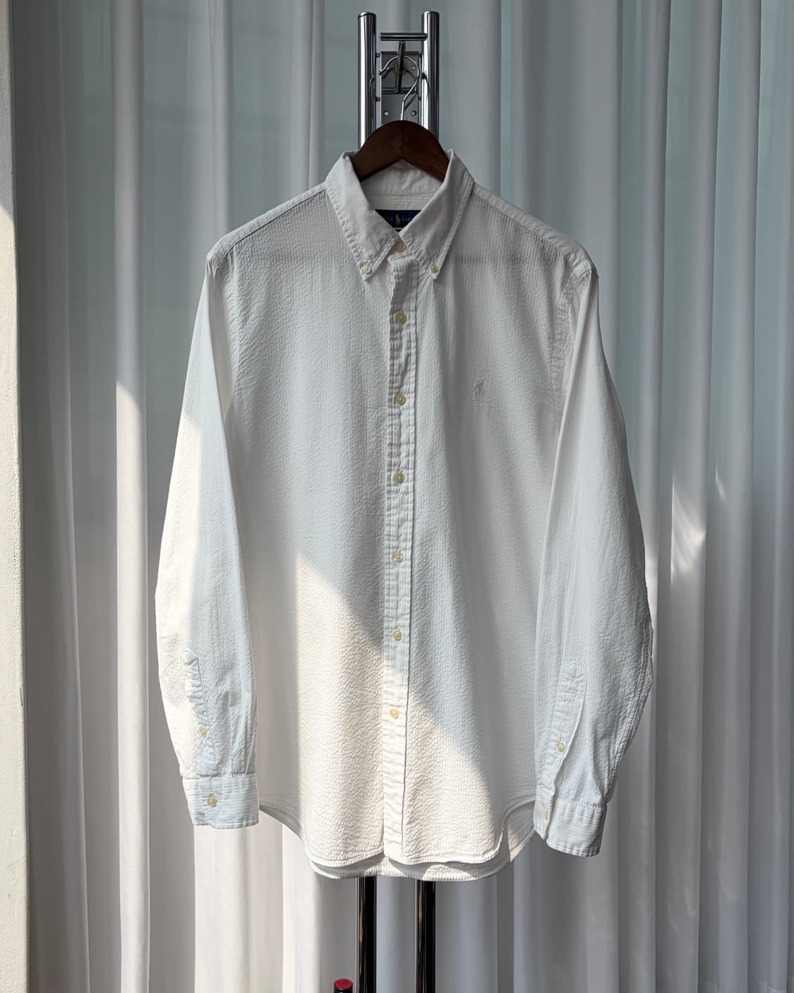 [L]폴로 랄프로렌 클래식핏 시어서커 셔츠 상품이미지3