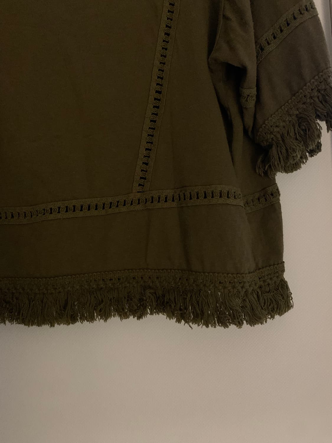 Vintage western karki half T-shirts 상품이미지2