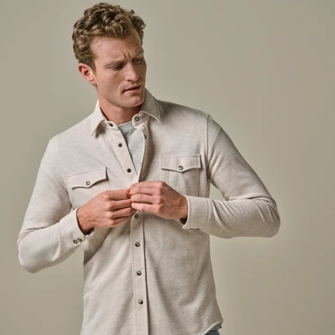 브루넬로 쿠치넬리 캐시미어 실크 신상 셔츠자켓 상품이미지1