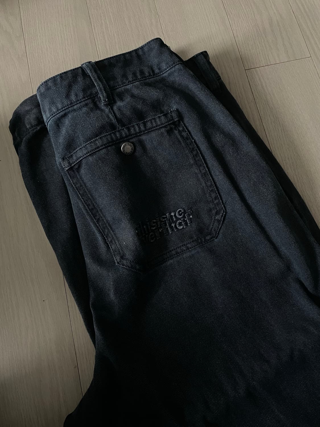 디스이즈네버댓 오버다이드 팬츠 워시드 네이비 (M) 상품이미지7