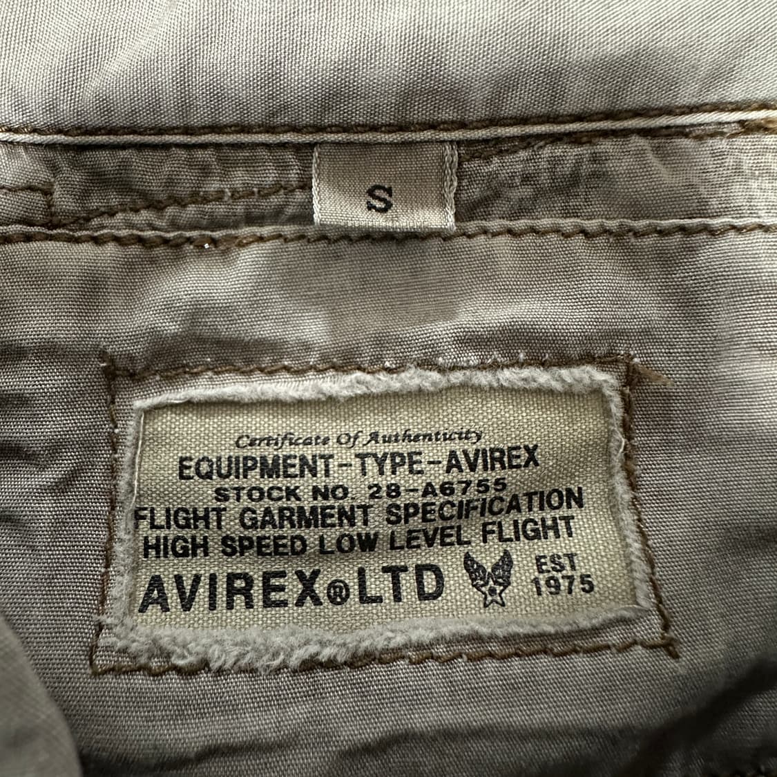 AVIREX military work shirt 상품이미지4
