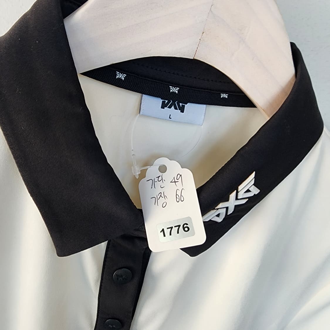 PXG 골프 화이트 카라 반팔 티셔츠 상품이미지10