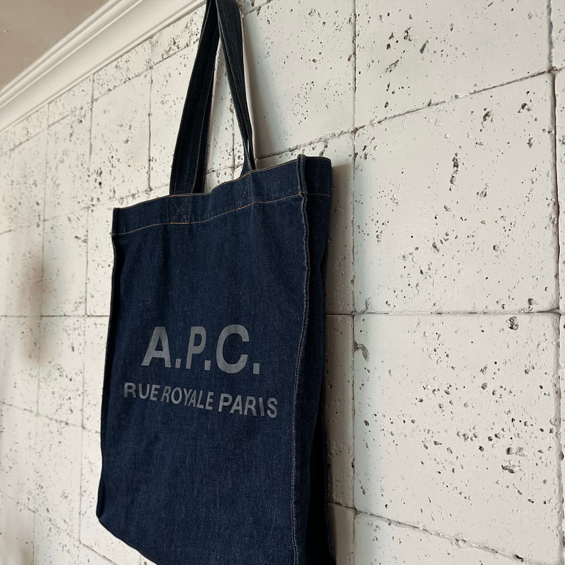 APC 아페쎄 데님 에코백 상품이미지2