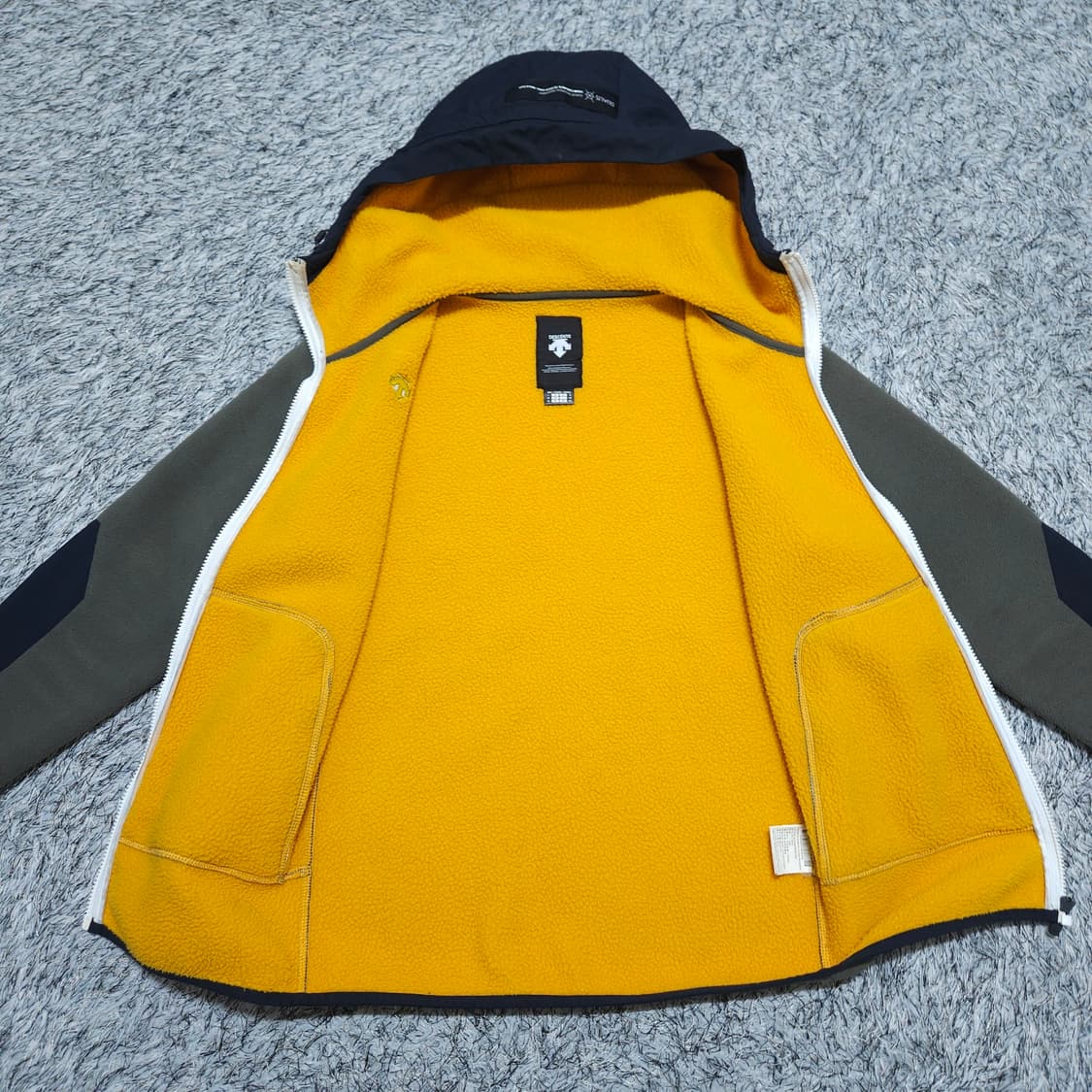 데상트)100 남자 기모후드집업 뽀글이 / 왕눈이샵 상품이미지7