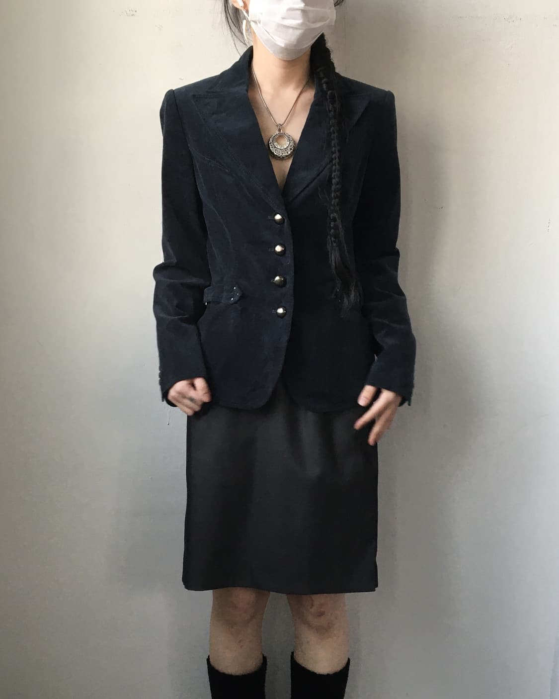 Moga belted jacket 상품이미지1
