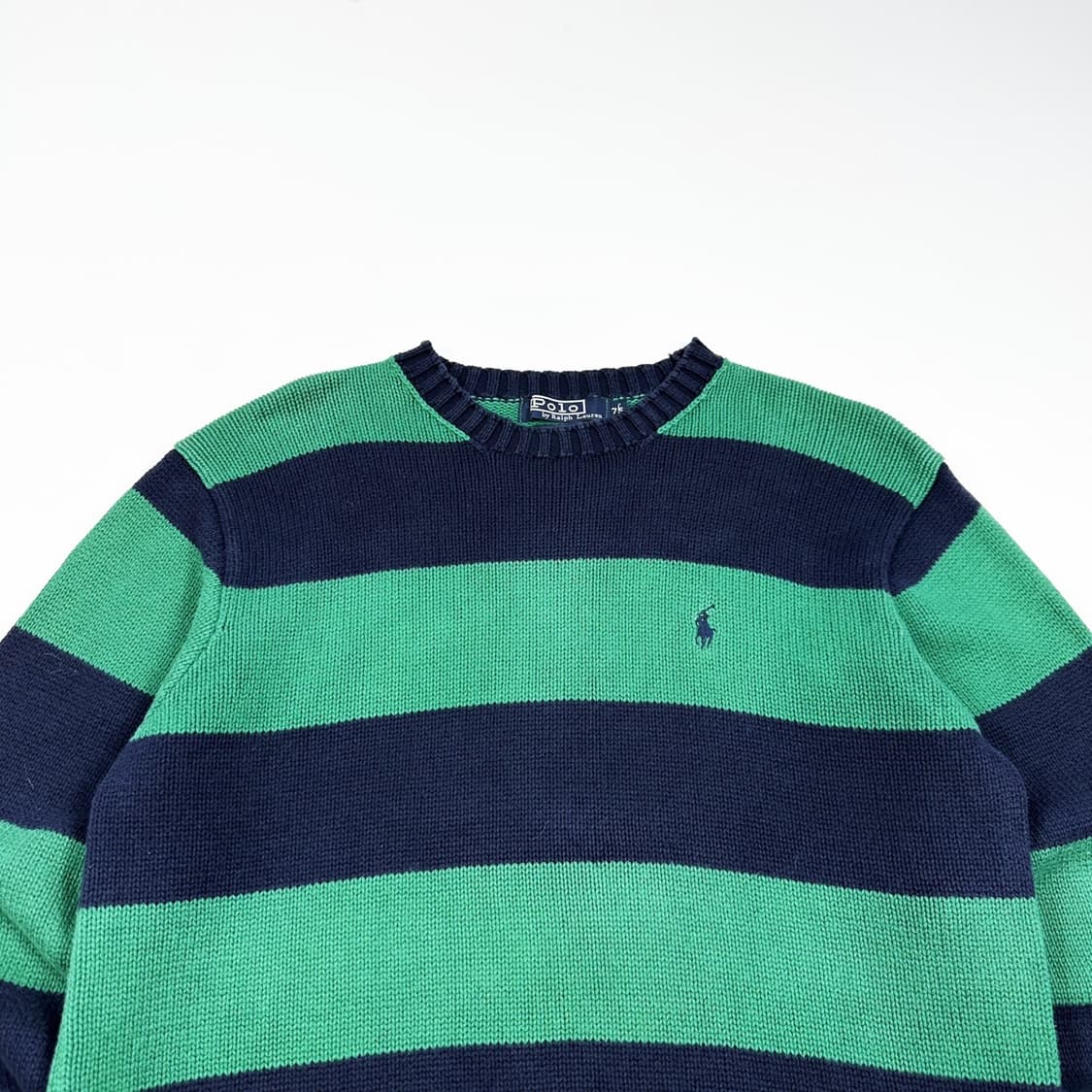 폴로 랄프로렌 포니 걸즈 스트라이프 니트 (실측 S 여성추천) 상품이미지1