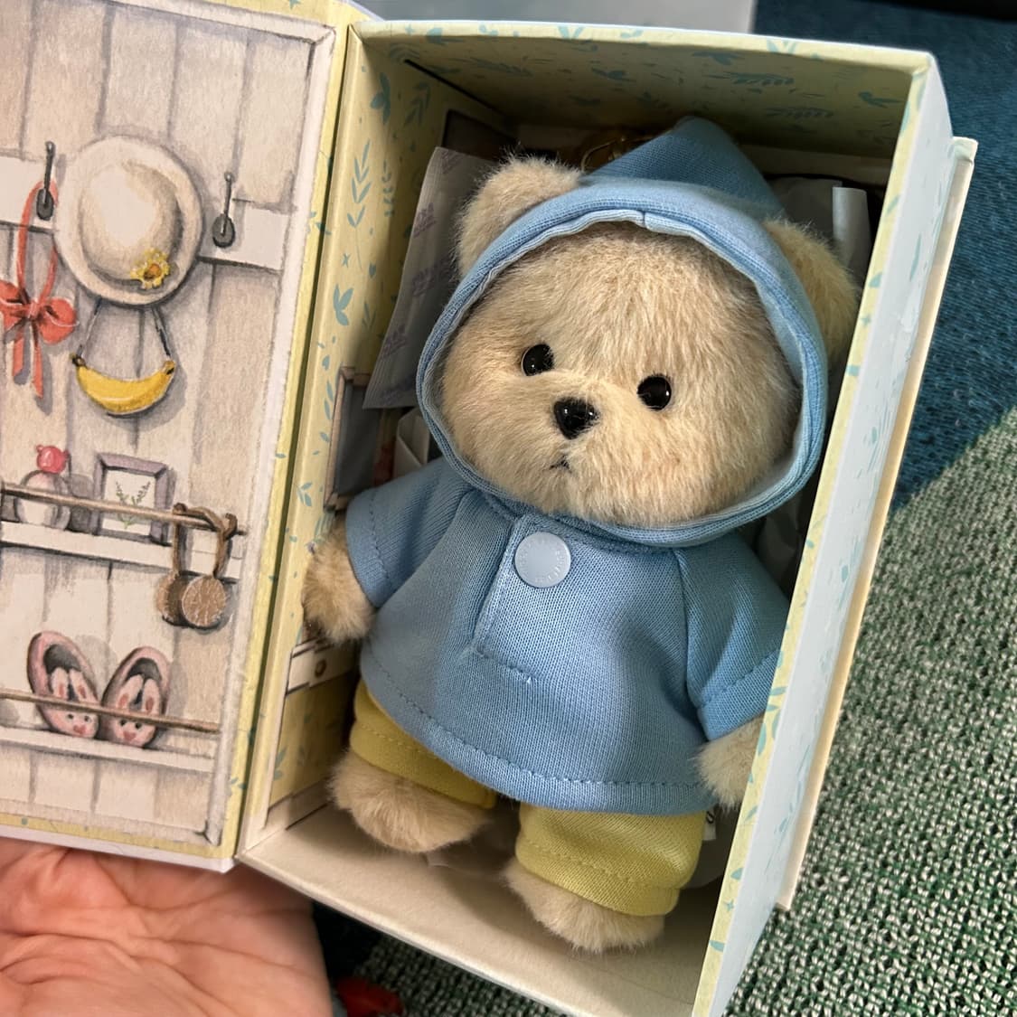 테디테일즈 레나베어 키링 밀크티 색상 상품이미지2