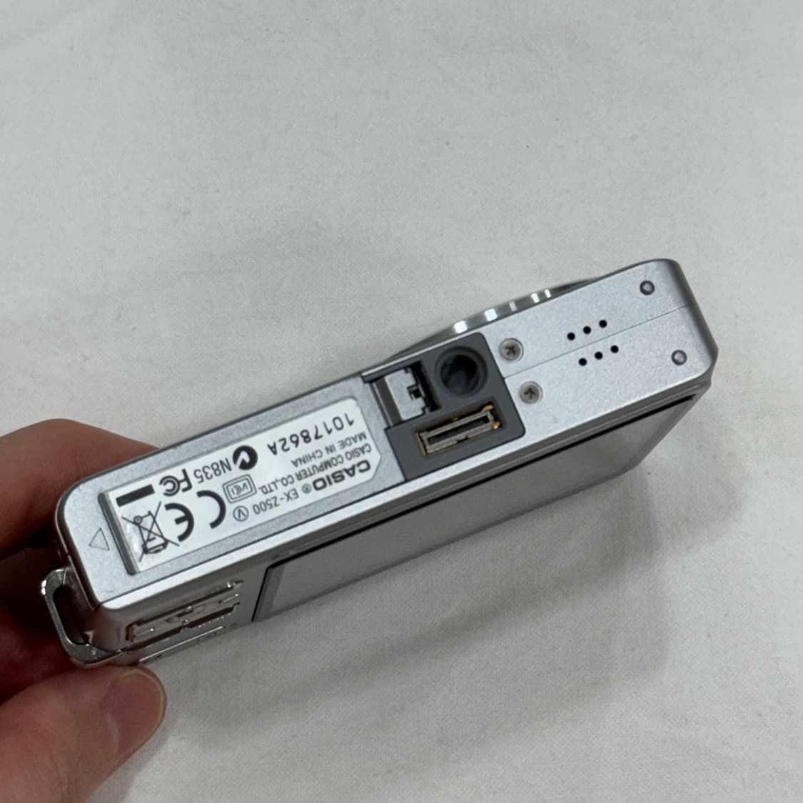 작례⭕️ 카시오 EX-Z500 실버 Casio 디카 카메라 상품이미지5