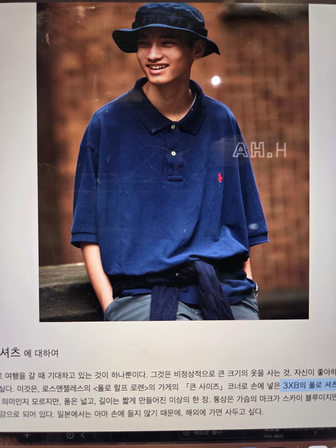 폴로 랄프로렌 빅앤톨 카라티 피케티 상품이미지2