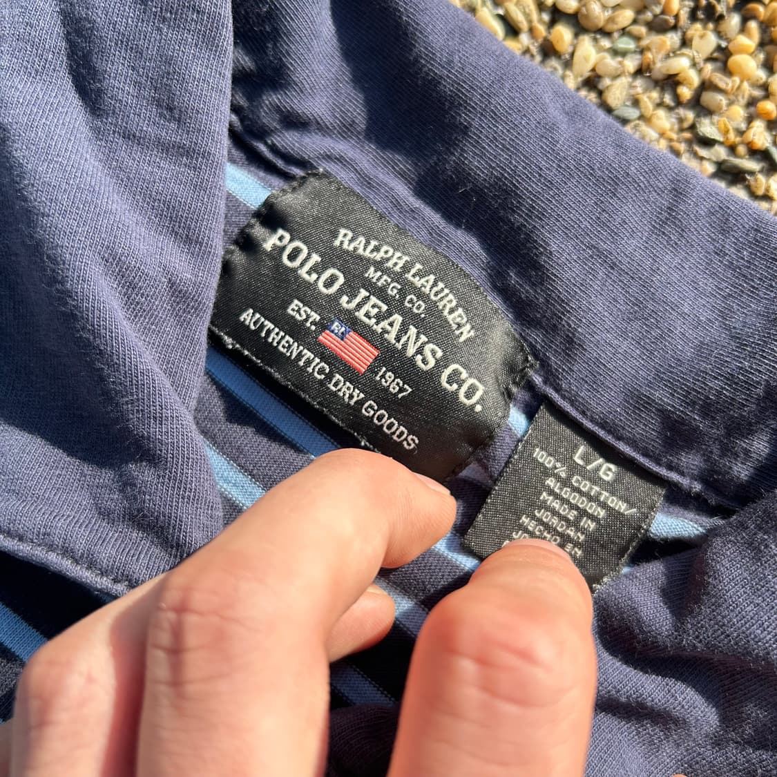 폴로 진스 스트라이프 럭비티 상품이미지5