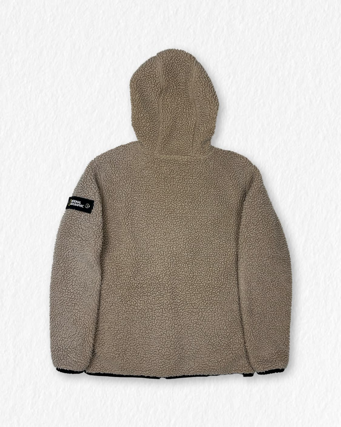 내셔널지오그래픽 뽀글이 베이지 상품이미지2