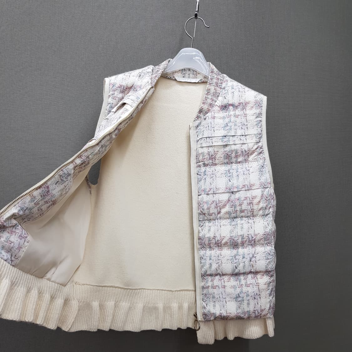 기비 2021 니트믹스  패딩 베스트 85-160사이즈 상품이미지6