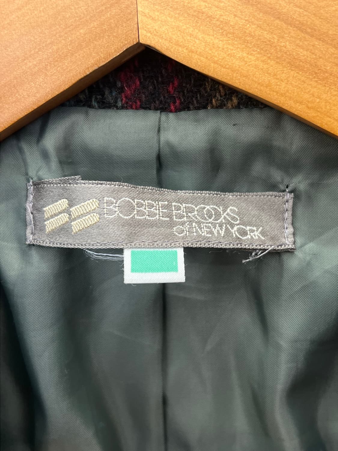 90s Vintage 스트라이프 울 자켓  상품이미지3