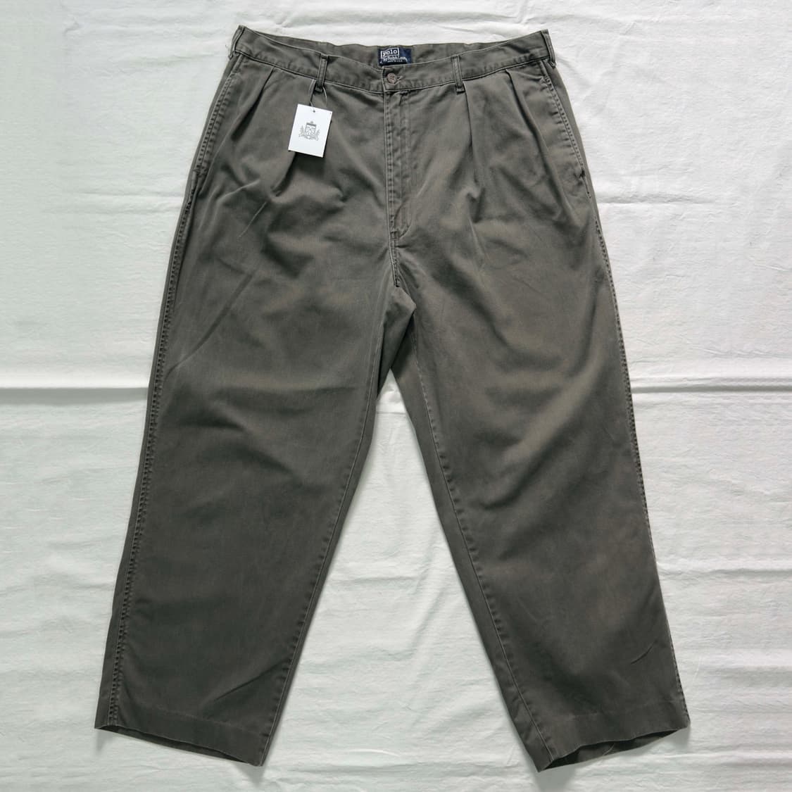 90s 폴로 랄프로렌 투턱 치노팬츠 상품이미지1