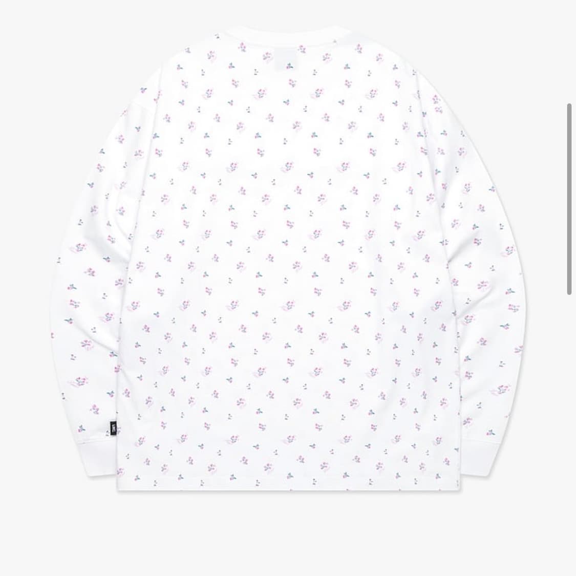 FN OG LONG SLV TEE flower white [L size] 상품이미지3