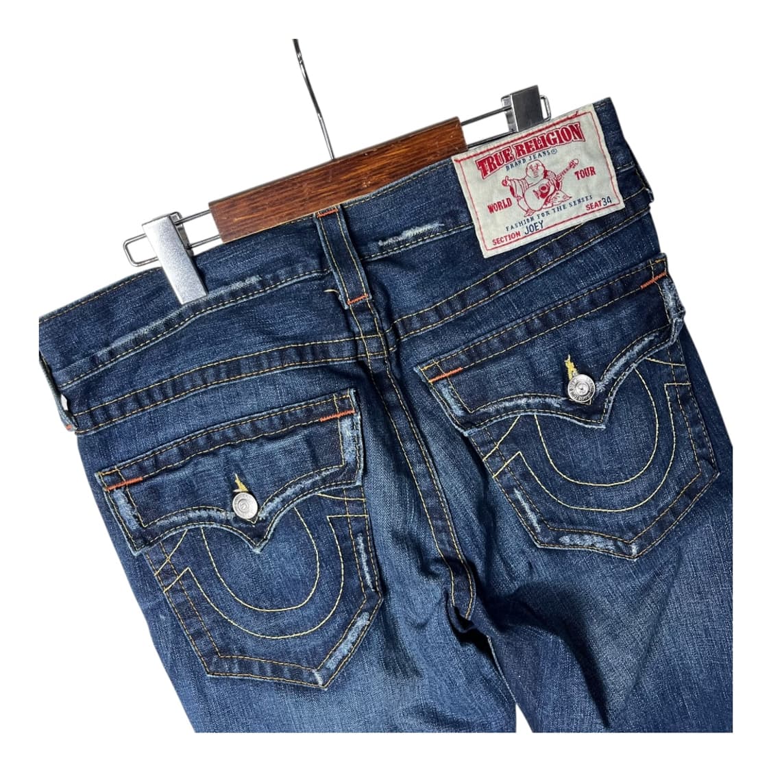 [True Religion] 트루릴리전 조이 세미부츠컷 데님팬츠 상품이미지3