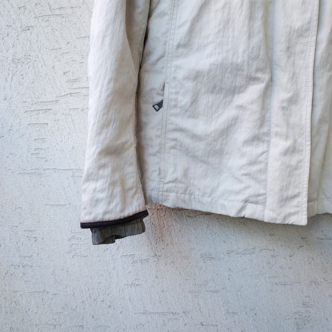 2000's Prada Rabbit Fur Nylon Jacket 상품이미지2