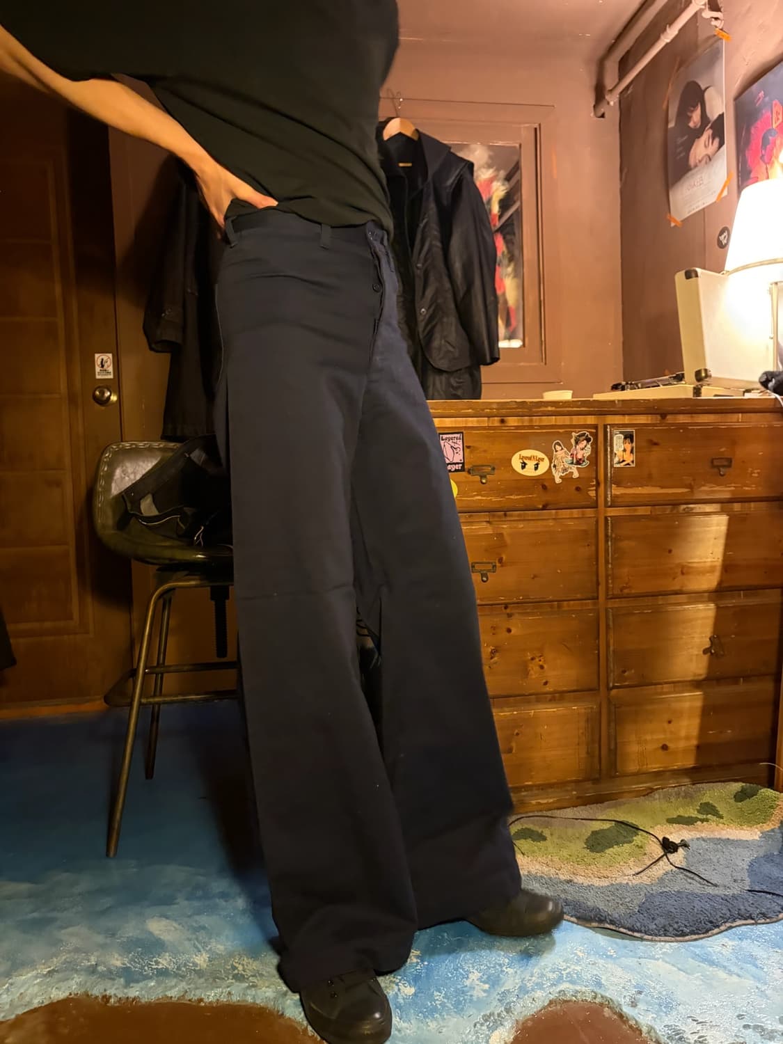 Polo ralph lauren flared wide pants 상품이미지3