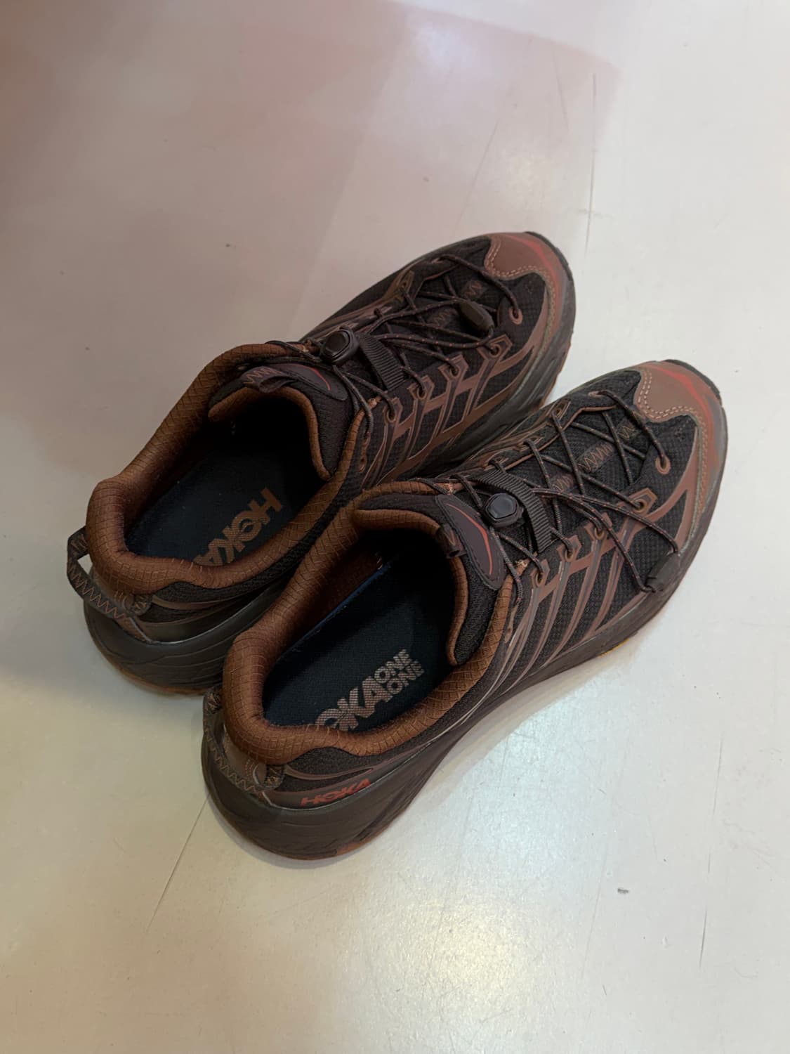 호카 마파테 쓰리 2 캐스트 아이언 미네랄 브라운 280 사이즈  상태  상품이미지2