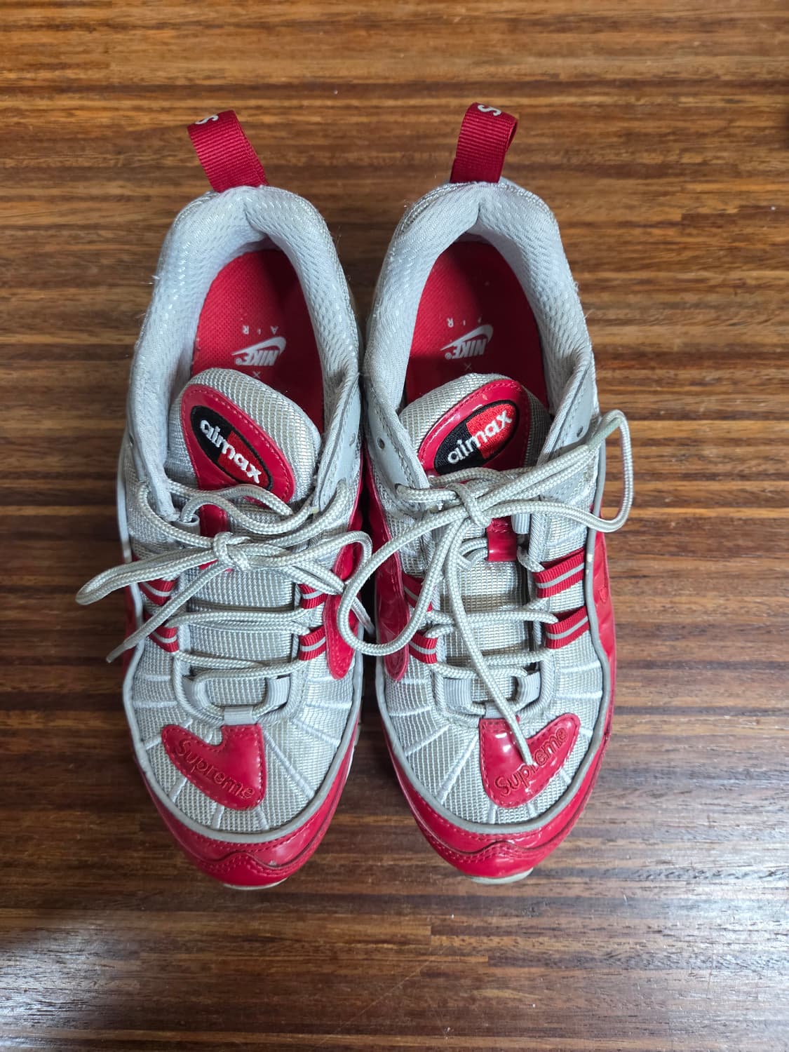 슈프림 나이키 98 바시티 레드 240 상품이미지3