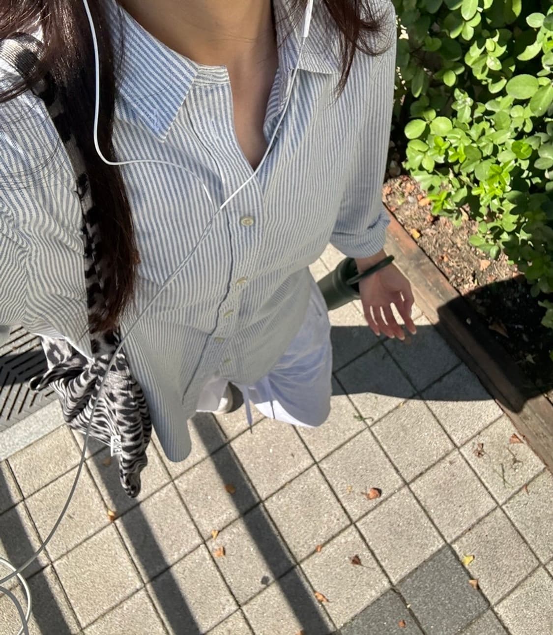 폴로 랄프로렌 스트라이프 옥스포드 셔츠 차일드 xl 상품이미지4