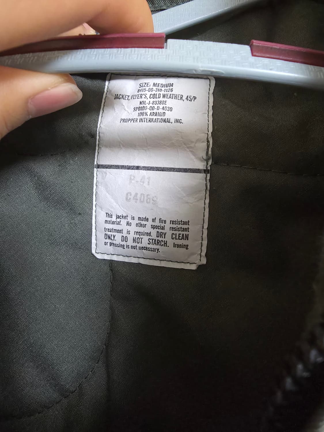 [M] 미군 오리지널 CWU-45P 상품이미지4