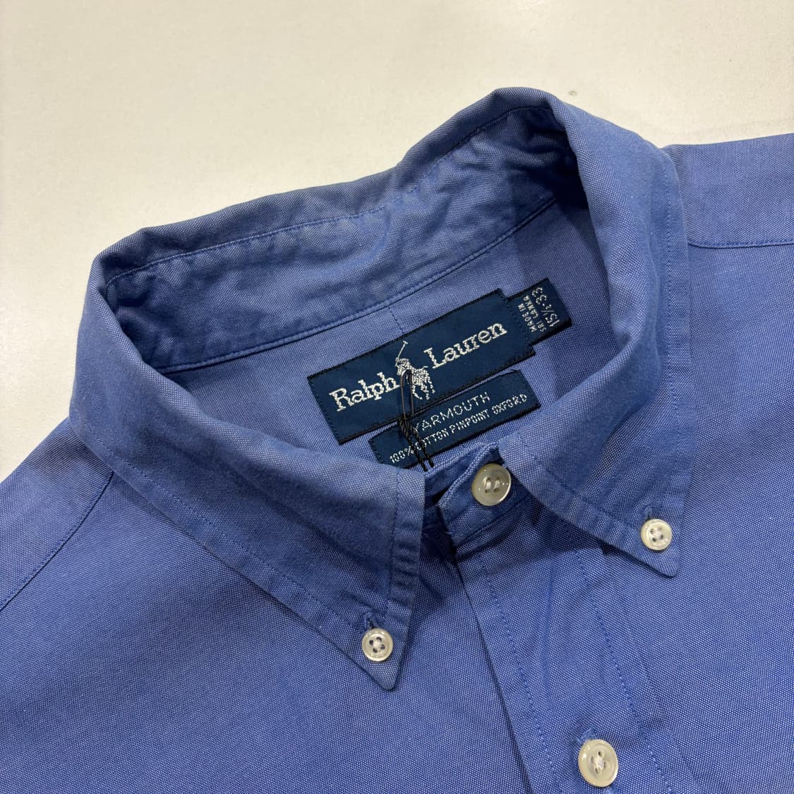 [L] 폴로 랄프로렌 옥스포드 셔츠 블루 긴팔 C845 상품이미지4