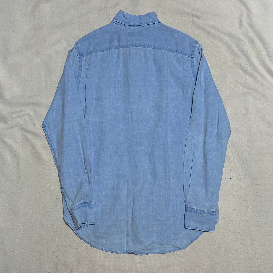 S 폴로랄프로렌 청 린넨 셔츠 상품이미지3