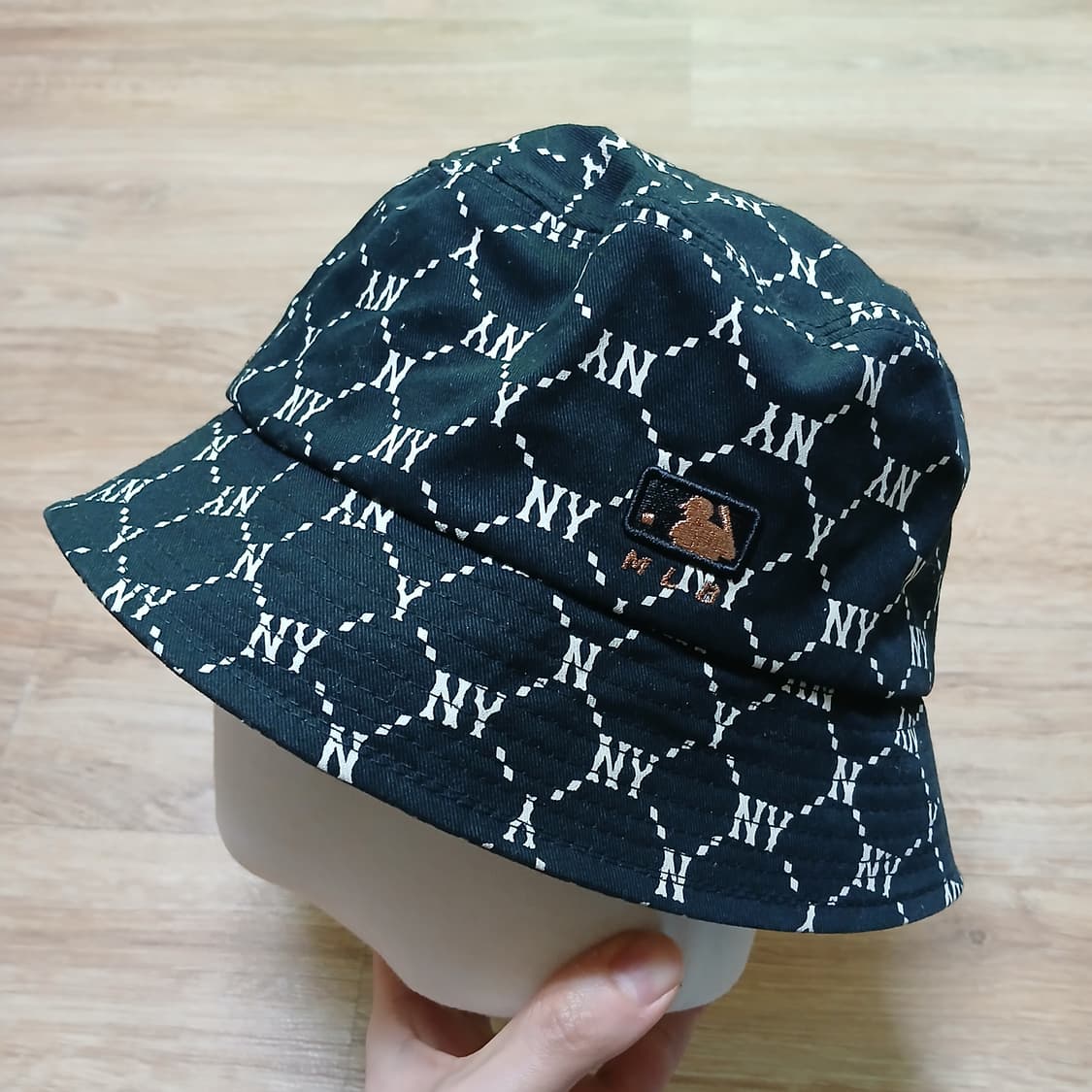 MLB 엠엘비 모노그램 금자수 버킷햇 벙거지 모자 상품이미지2