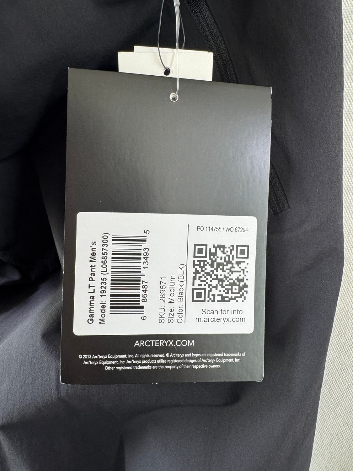 아크테릭스 감마 LT 팬츠 M 상품이미지5