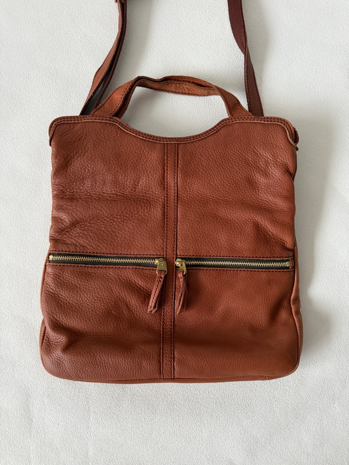 파슬(FOSSIL) 레더 토트 크로스백 상품이미지2