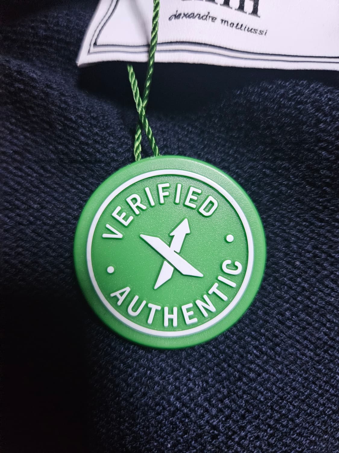 XL 아미 빅하트 가디건 자수로고 네이비 정품 상품이미지8