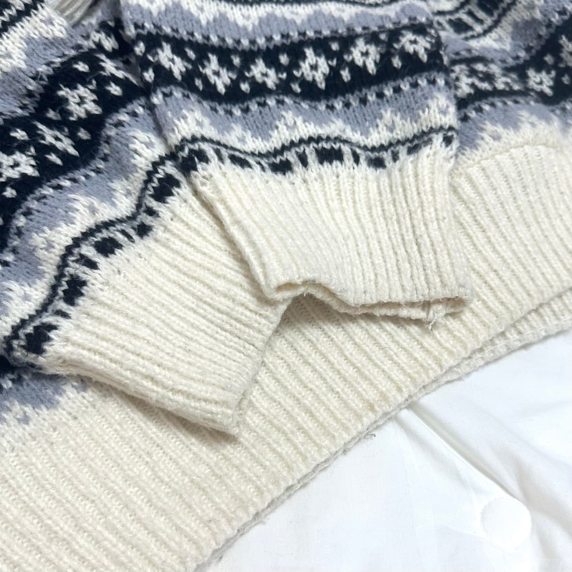 노르딕 후드니트 상품이미지2