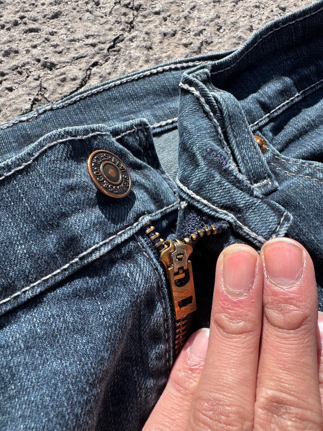 리바이스 559 스트레이트 핏 워싱 데님팬츠 B91 상품이미지7