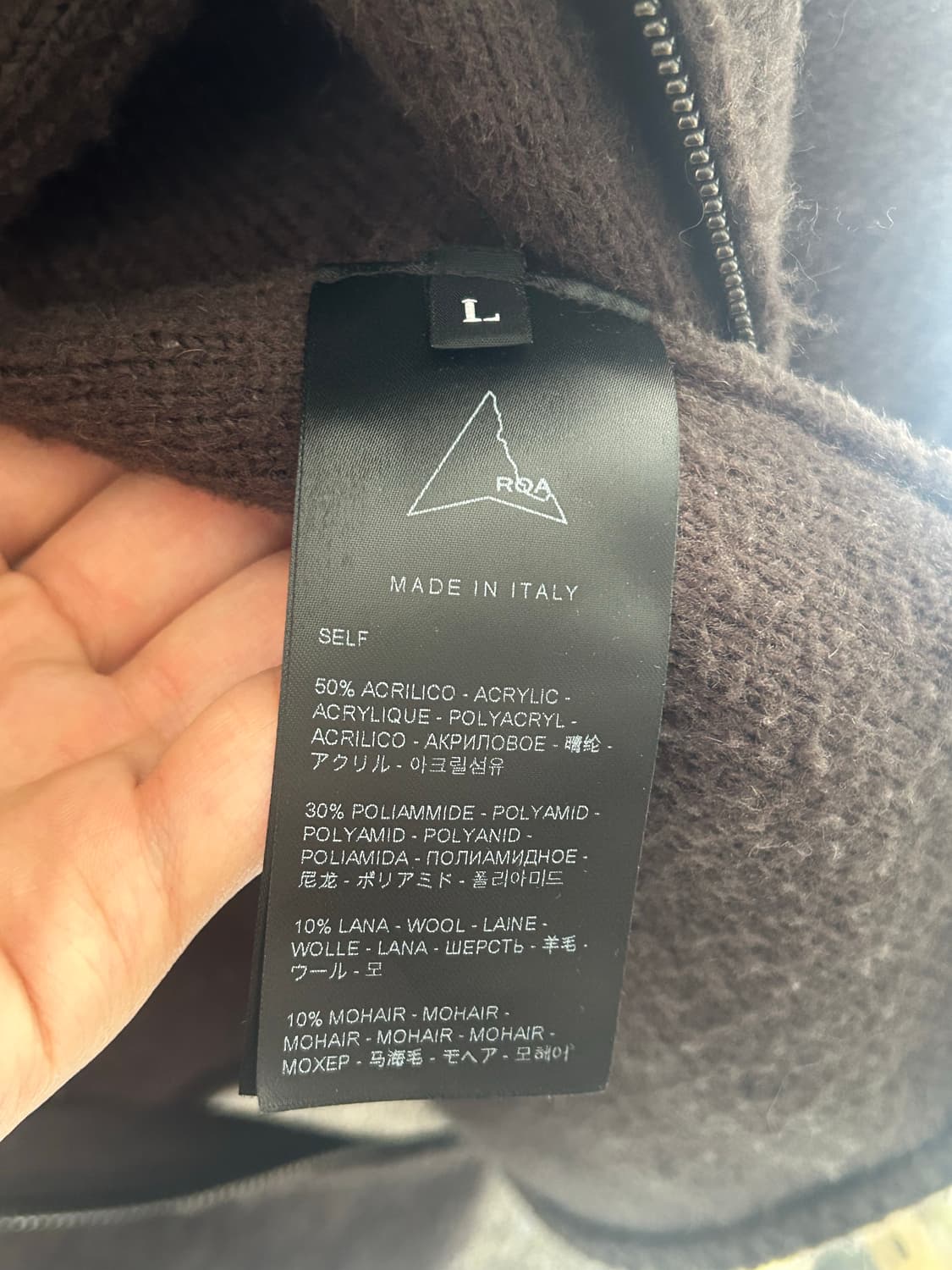 ROA 모헤어 가디건 상품이미지5