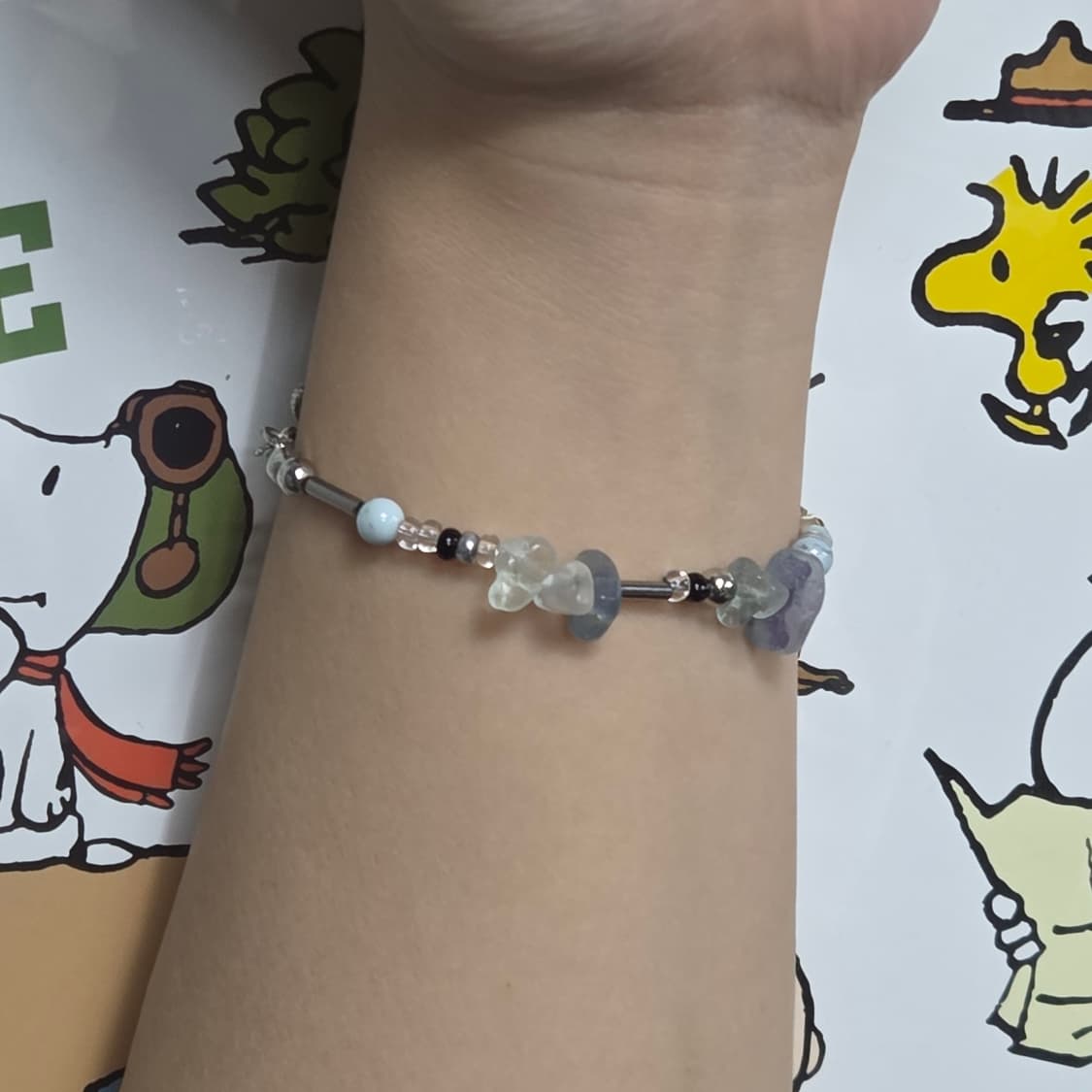 나비 체인 비즈팔찌 상품이미지4