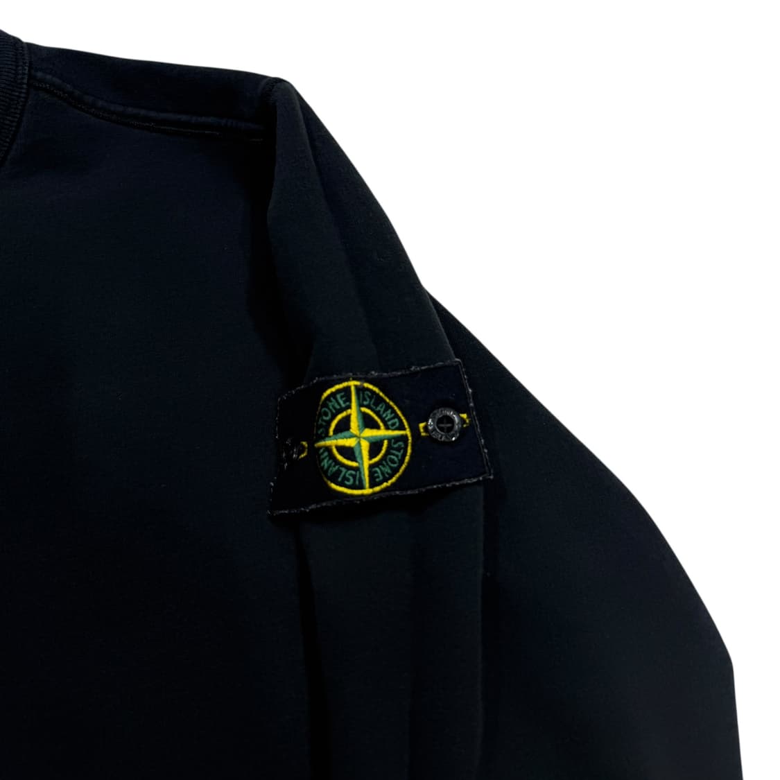 스톤아일랜드 와펜 패치 블랙 맨투맨 L 상품이미지2