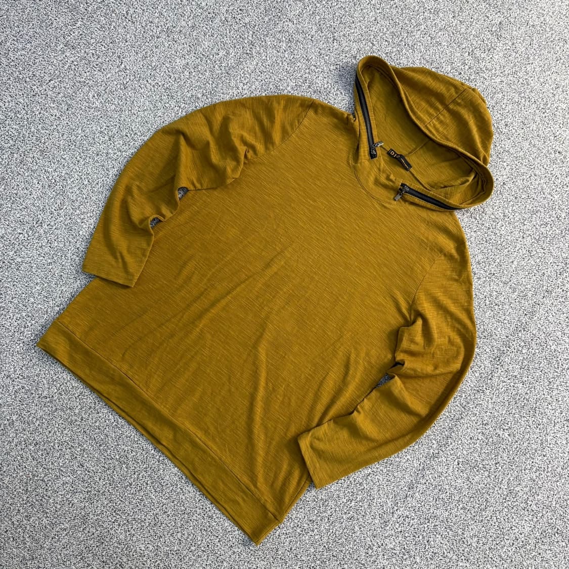 실측확인 DIO 디오 여성 후드 긴팔티 0409J 상품이미지1