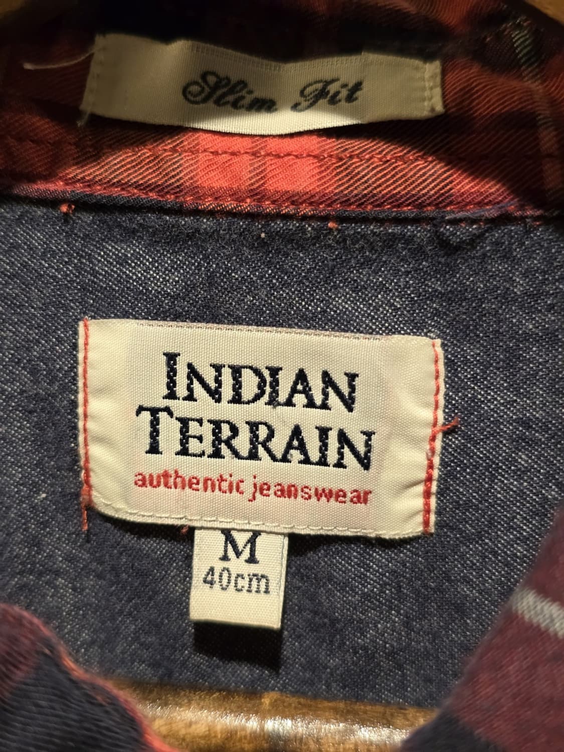 Indian Terrain Plaid Long Sleeve Shirt 상품이미지6