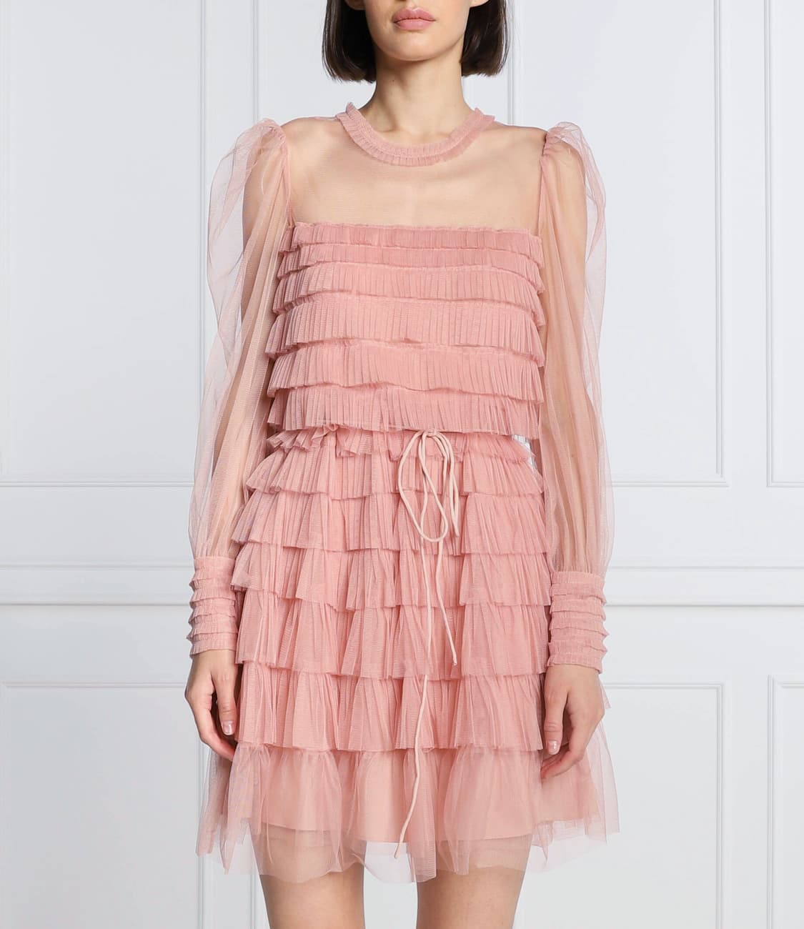 트윈셋 핑크 튤 원피스 상품이미지4