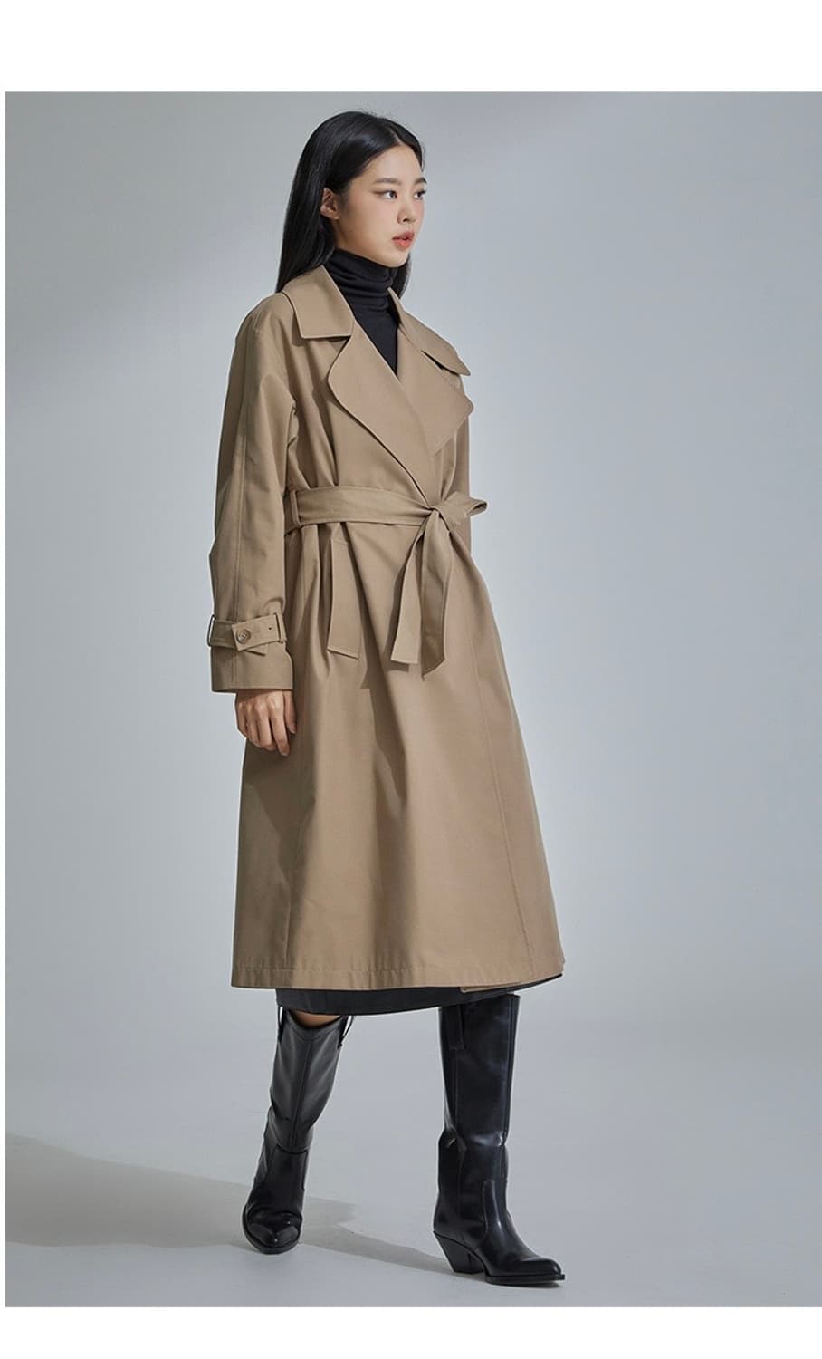 미쏘 트렌치코트 s사이즈 새상품 상품이미지3