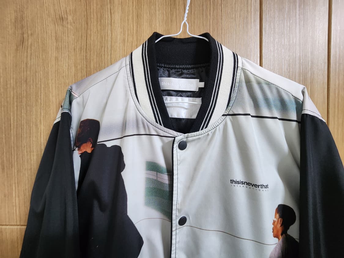 (L)디스이즈네버댓 프린팅 바시티 자켓 상품이미지2