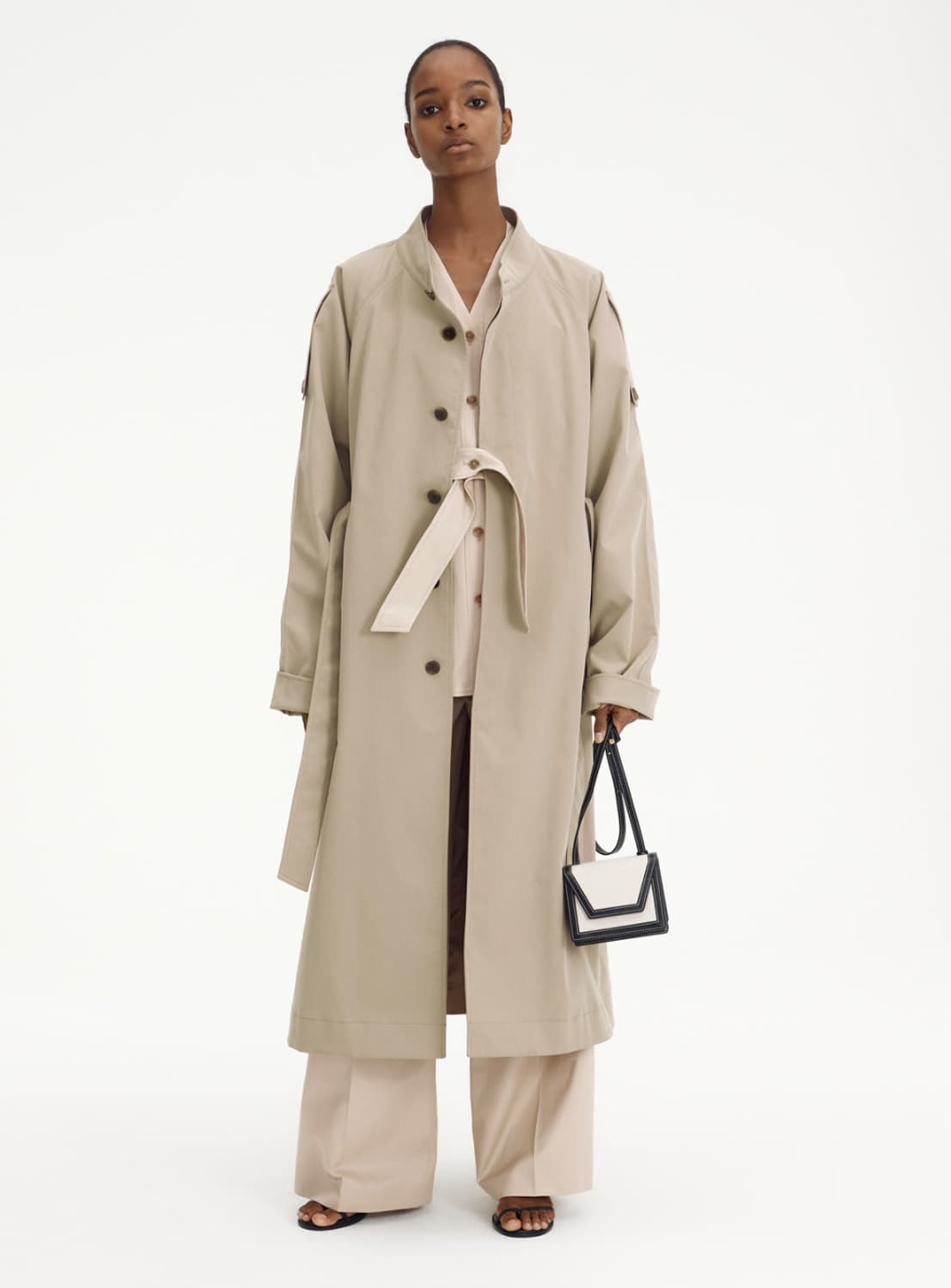 렉토 / 트렌치 코트 MANDARIN COLLAR TRENCH COAT 상품이미지2