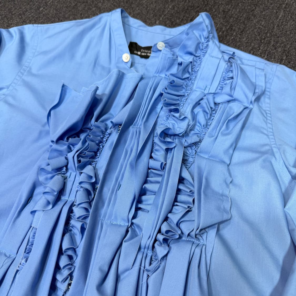 꼼데가르송 트리콧 프릴 셔츠  상품이미지5