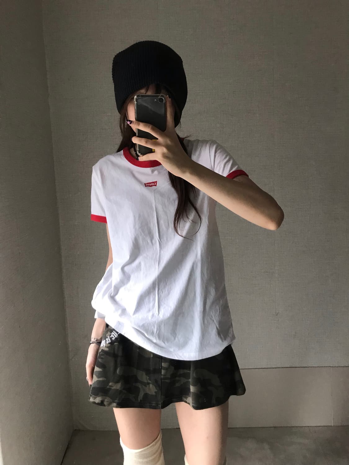리바이스 레드 링거티셔츠 상품이미지1